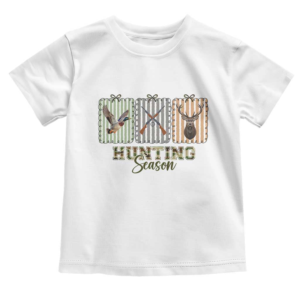 Hunting Season Toddler T Shirt Funny Hunter Wife Gift TS12 White Print Your Wear