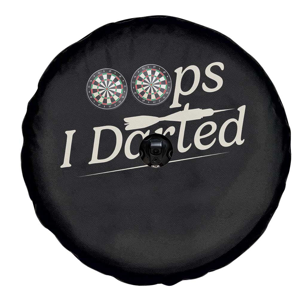 Oops I Darted Spare Tire Cover Funny Pub Darts Lover TS12 Print Your Wear