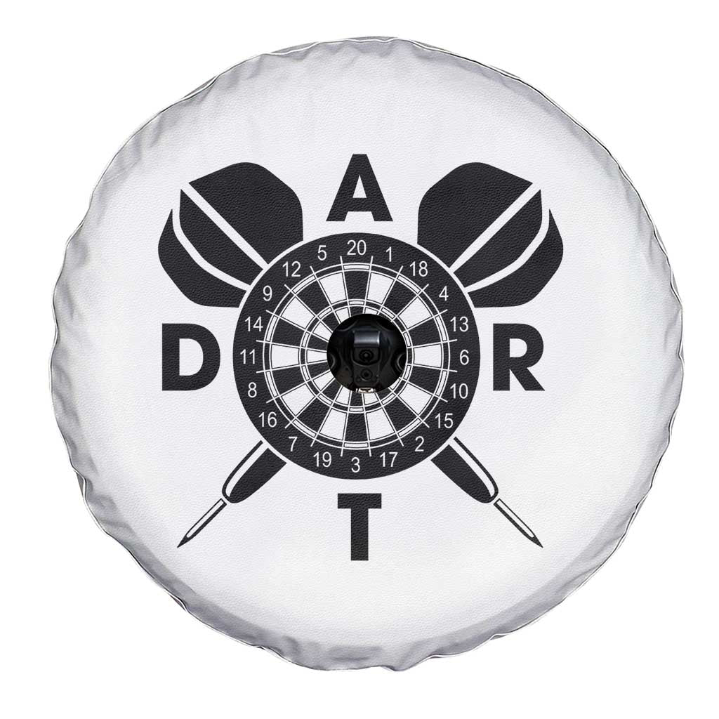 Vintage Dartboard Gift Idea For Dart Lover Spare Tire Cover TS12 Print Your Wear