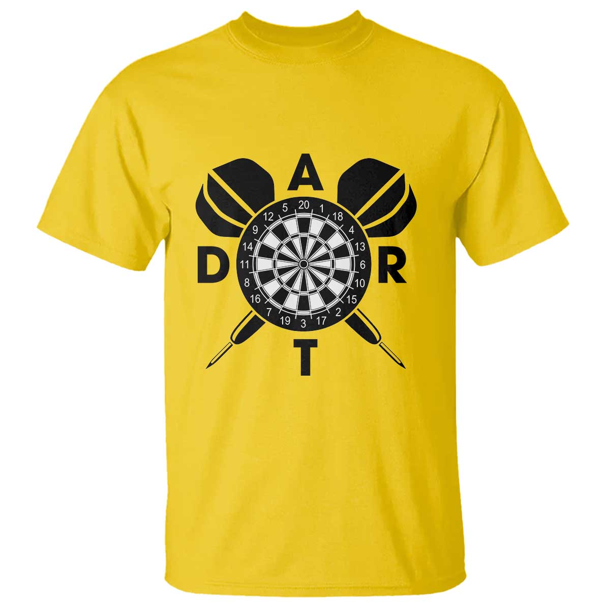 Vintage Dartboard Gift Idea For Dart Lover T Shirt TS12 Daisy Print Your Wear