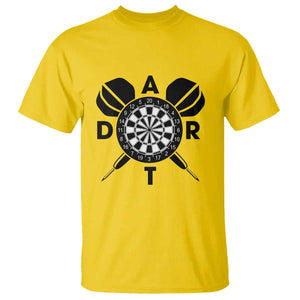 Vintage Dartboard Gift Idea For Dart Lover T Shirt TS12 Daisy Print Your Wear