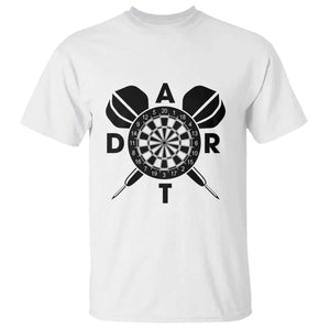 Vintage Dartboard Gift Idea For Dart Lover T Shirt TS12 White Print Your Wear