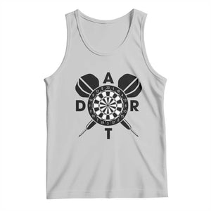 Vintage Dartboard Gift Idea For Dart Lover Tank Top TS12 Ash Print Your Wear