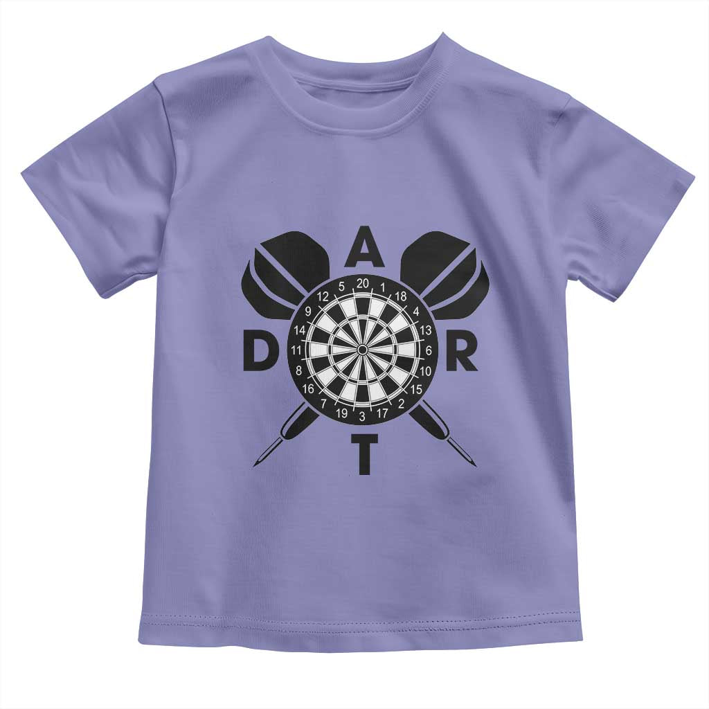 Vintage Dartboard Gift Idea For Dart Lover Toddler T Shirt TS12 Violet Print Your Wear