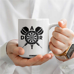 Vintage Dartboard Gift Idea For Dart Lover Coffee Mug TS12 Print Your Wear