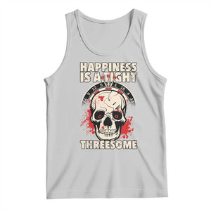Happiness Is a Tight Threesome Tank Top Gothic Dart Player Gift TS12 Ash Print Your Wear