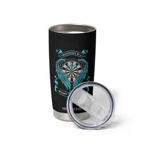Dart Player Sport Tumbler Cup Darts Happiness Is A Tight Threesome TS12 Print Your Wear