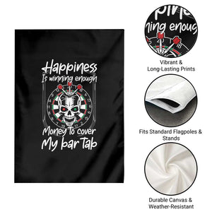 Darts Lover Drinking Game Garden Flag Winning Money To Cover My Bar Tab TS12 Print Your Wear