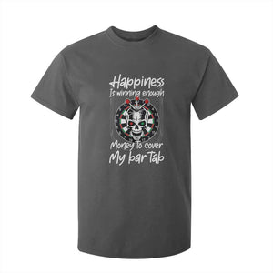 Darts Lover Drinking Game T Shirt For Kid Winning Money To Cover My Bar Tab TS12 Dark Heather Print Your Wear