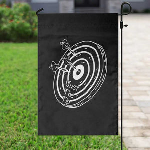 Funny Dirty Humor Dart Player Garden Flag Just The Tip TS12 Print Your Wear