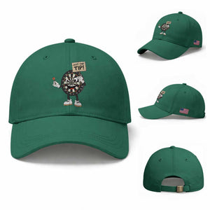 Just The Tip Quote Baseball Cap Dirty Humor Dartist Gift TS12 Baseball Cap Universal Fit Irish Green Print Your Wear