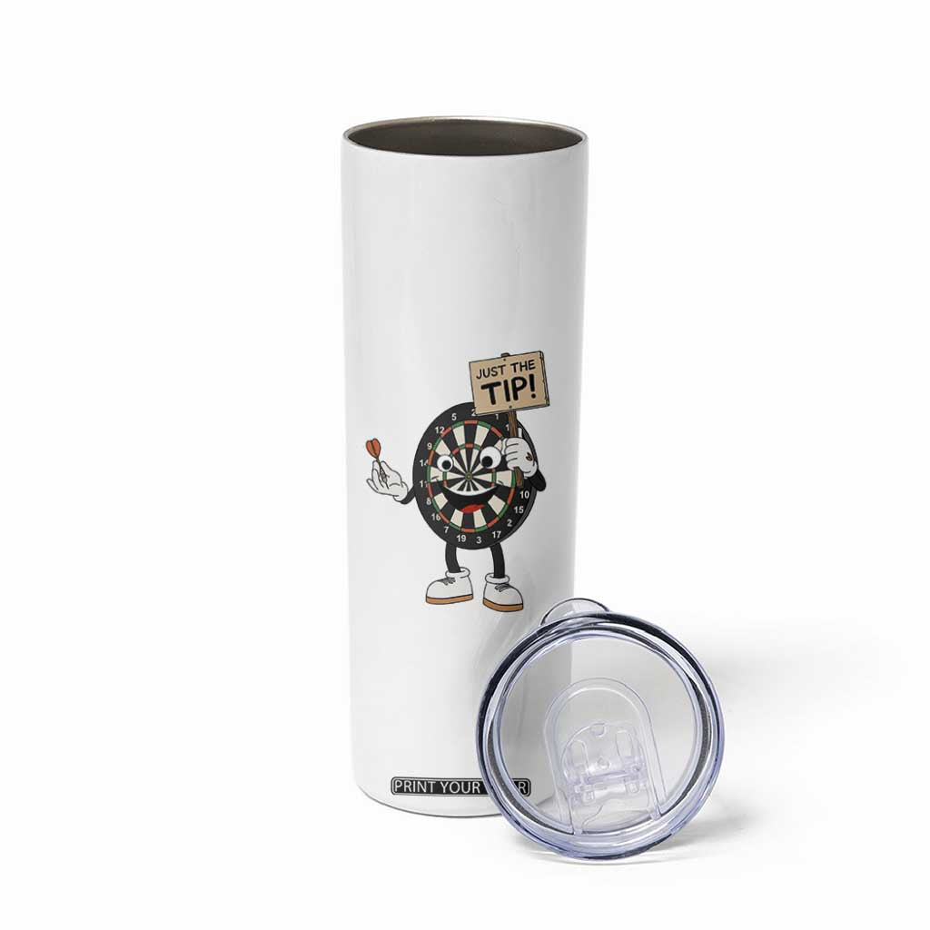 Just The Tip Quote Skinny Tumbler Dirty Humor Dartist Gift TS12 Print Your Wear