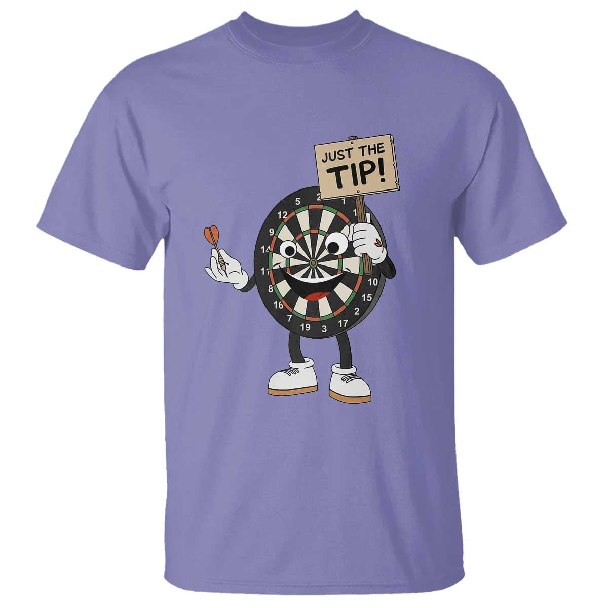 Just The Tip Quote T Shirt Dirty Humor Dartist Gift TS12 Violet Print Your Wear