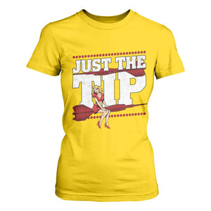 Funny Darts Player Gift T Shirt For Women Just The Tip TS12 Daisy Print Your Wear