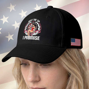 Just The Tip I Promise Baseball Cap Funny Dart Player Quote For Pub Fans TS12 Print Your Wear