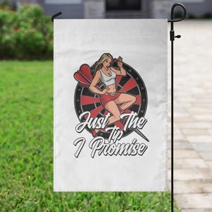Just The Tip I Promise Garden Flag Sexy Pin Up Girl Dartist Gift TS12 Print Your Wear
