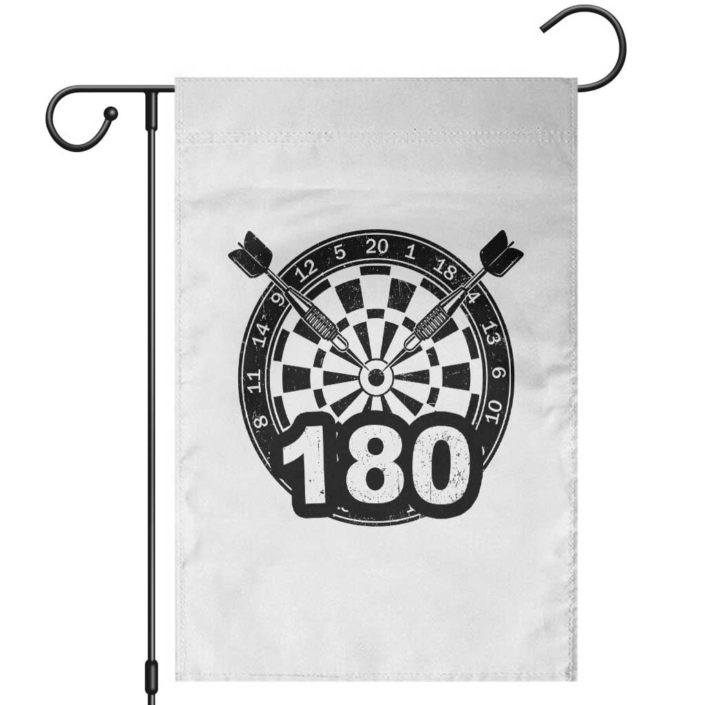 Funny Darts Max 180 Garden Flag Dartist Darts Lover Gift TS12 White Print Your Wear