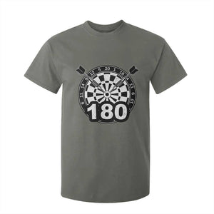 Funny Darts Max 180 T Shirt For Kid Dartist Darts Lover Gift TS12 Military Green Print Your Wear