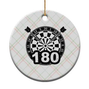 Funny Darts Max 180 Ceramic Ornament Dartist Darts Lover Gift TS12 1pc Christmas Plaid Print Your Wear