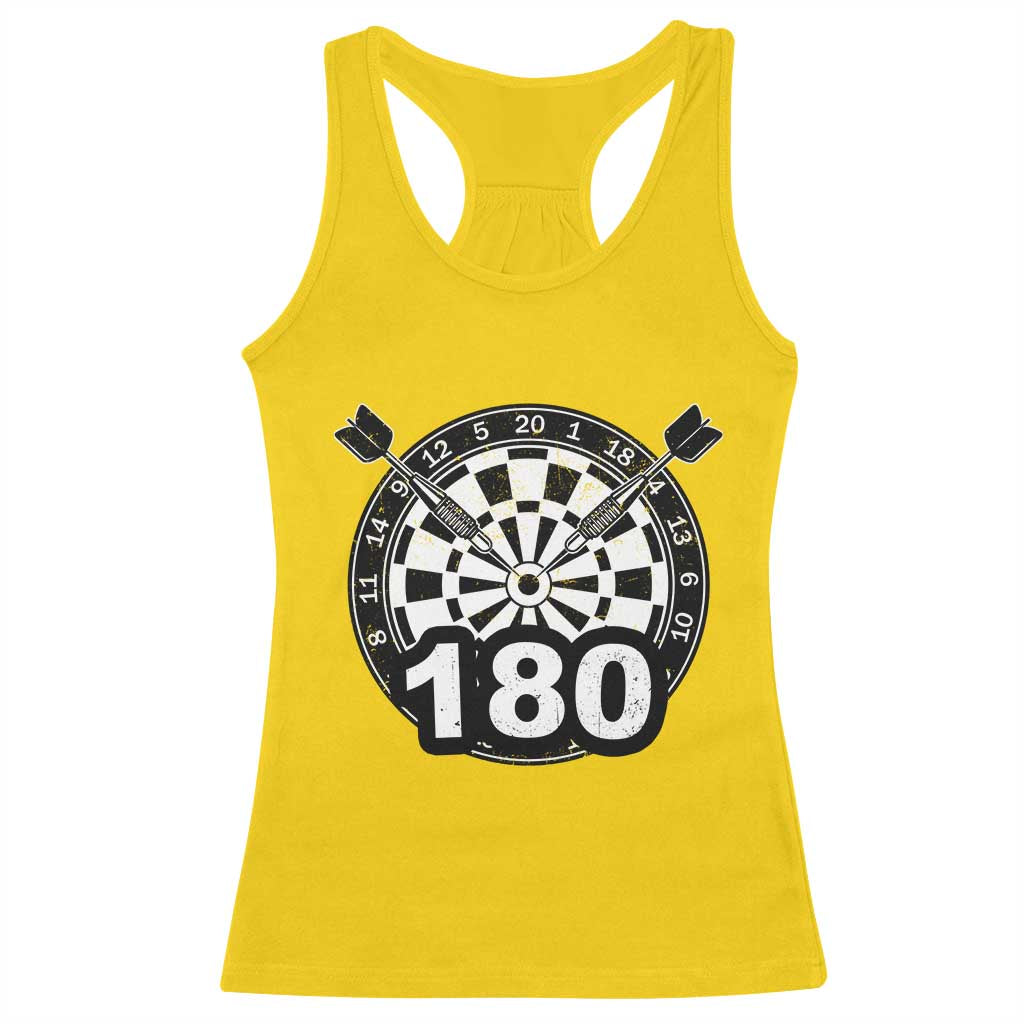 Funny Darts Max 180 Racerback Tank Top Dartist Darts Lover Gift TS12 Daisy Print Your Wear