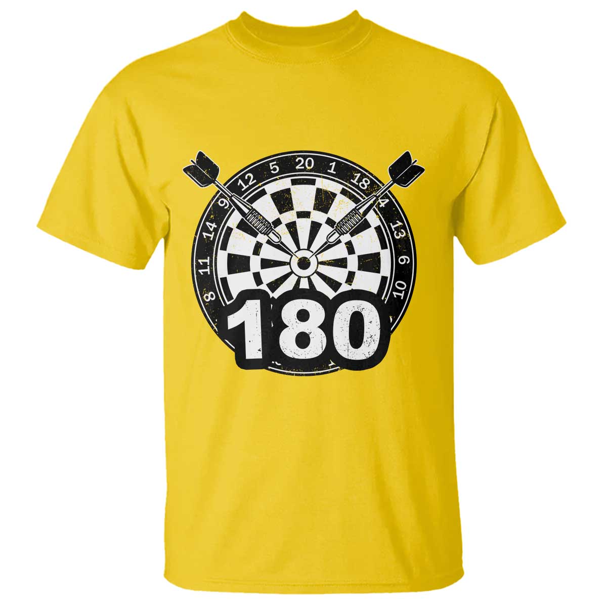 Funny Darts Max 180 T Shirt Dartist Darts Lover Gift TS12 Daisy Print Your Wear