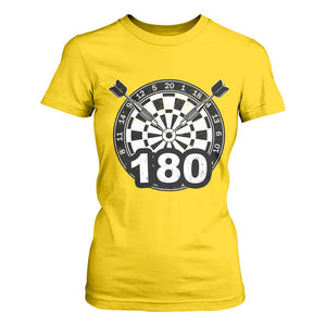 Funny Darts Max 180 T Shirt For Women Dartist Darts Lover Gift TS12 Daisy Print Your Wear