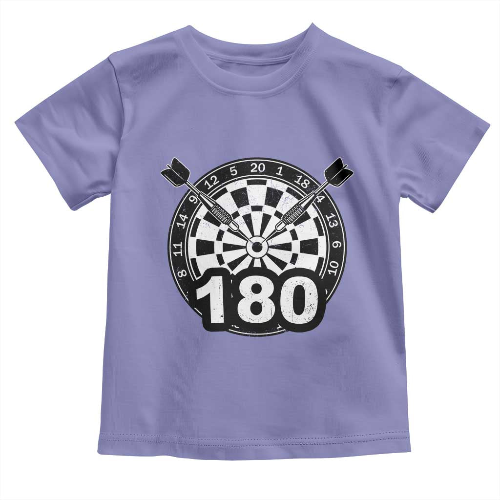 Funny Darts Max 180 Toddler T Shirt Dartist Darts Lover Gift TS12 Violet Print Your Wear