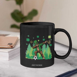 Lucky Sasquatch Soccer Player Coffee Mug Funny St Patricks Day Gift TS12 Print Your Wear