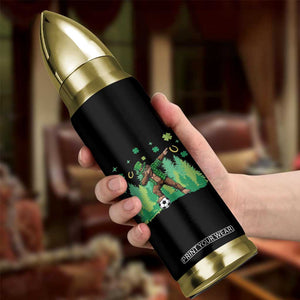 Lucky Sasquatch Soccer Player Bullet Tumbler Funny St Patricks Day Gift TS12 Print Your Wear