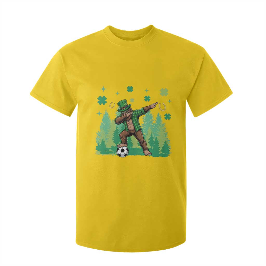 Lucky Sasquatch Soccer Player T Shirt For Kid Funny St Patricks Day Gift TS12 Daisy Print Your Wear