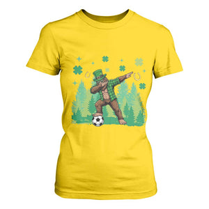 Lucky Sasquatch Soccer Player T Shirt For Women Funny St Patricks Day Gift TS12 Daisy Print Your Wear