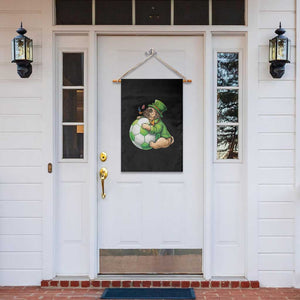 Lucky Pug Soccer Lover Garden Flag St Paddys Day Irish Football Gift TS12 Print Your Wear