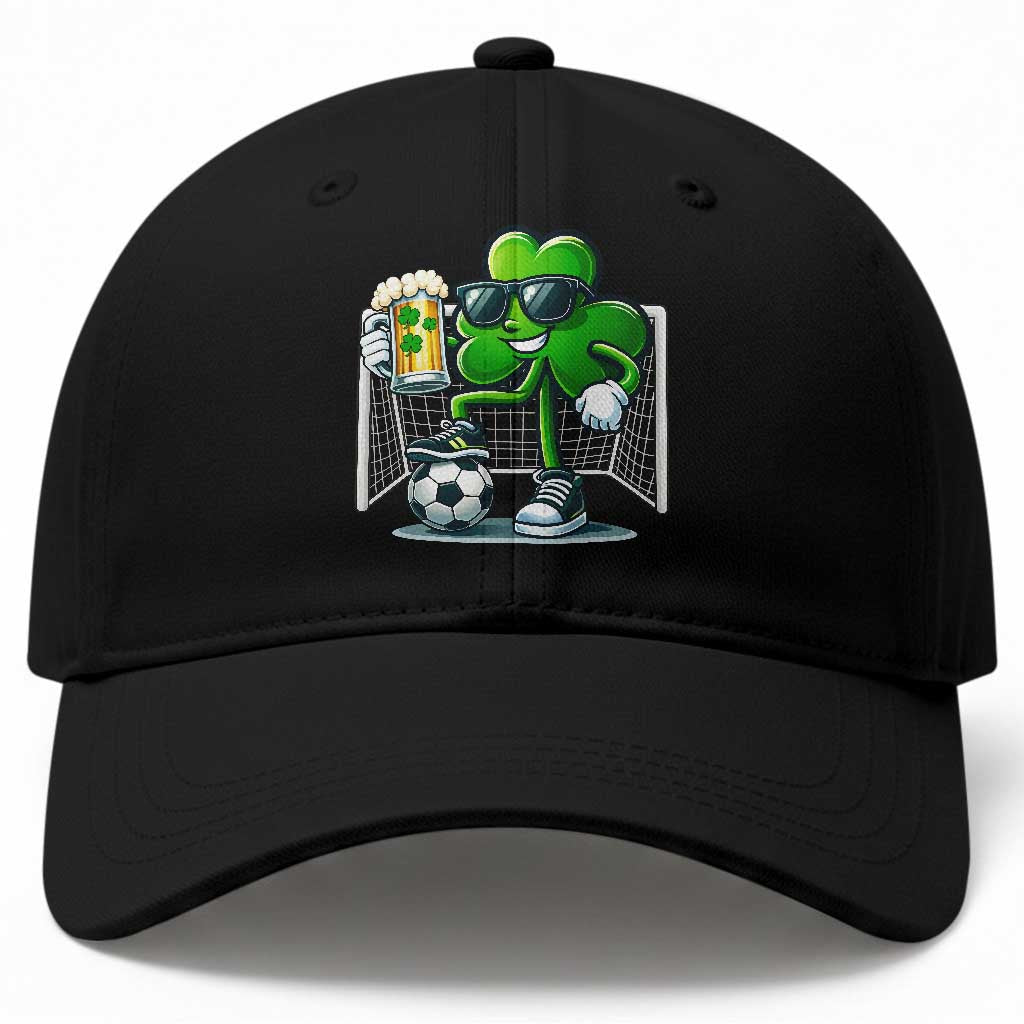 Funny Irish Shamrock Dabbing Soccer Baseball Cap St Patricks Day TS12 Print Your Wear