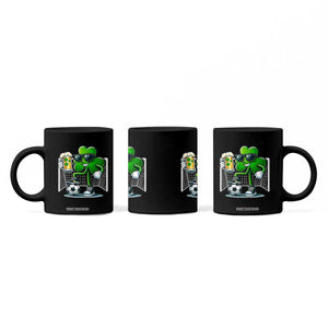 Funny Irish Shamrock Dabbing Soccer Coffee Mug St Patricks Day TS12 Print Your Wear