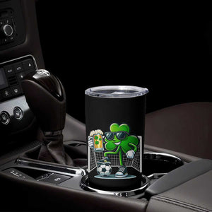 Funny Irish Shamrock Dabbing Soccer Tumbler Cup St Patricks Day TS12 Print Your Wear