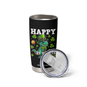 Happy St Pat Rex Day Tumbler Cup St Patricks Day Dino Lover TS12 Print Your Wear