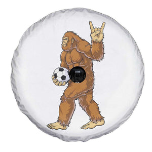 Funny Bigfoot Soccer Player Spare Tire Cover Folklore Cryptid Gift TS12 Print Your Wear