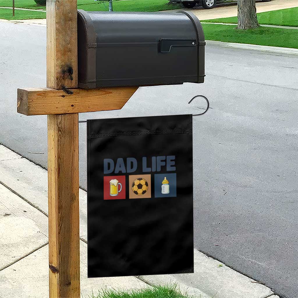 Dad Life Soccer Beer Baby Bottle Garden Flag Fathers Day Gift TS12 Print Your Wear