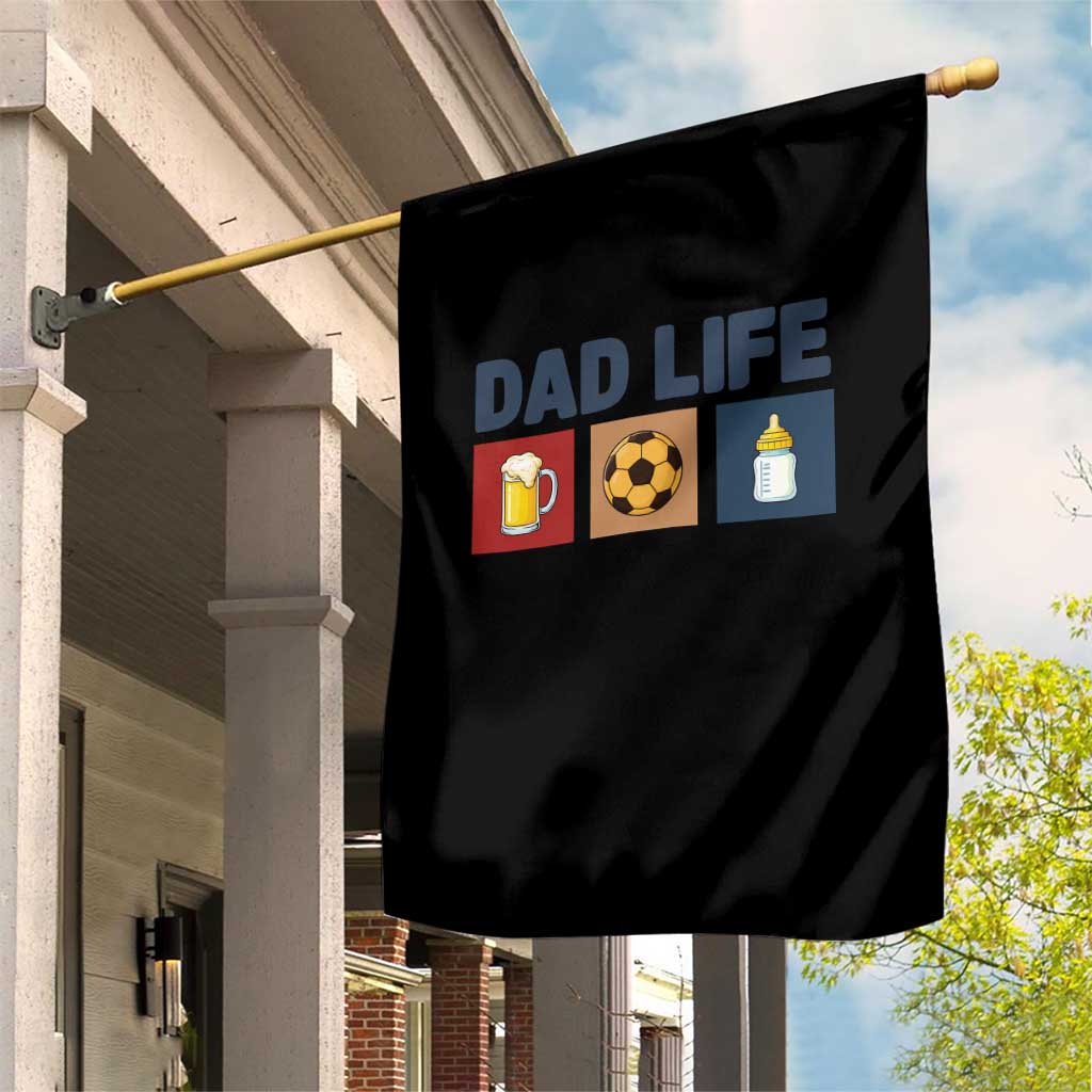 Dad Life Soccer Beer Baby Bottle Garden Flag Fathers Day Gift TS12 Print Your Wear