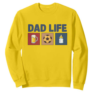 Dad Life Soccer Beer Baby Bottle Sweatshirt Fathers Day Gift TS12 Daisy Print Your Wear