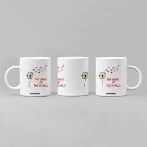 Soccer Dandelion Flower Coffee Mug The Game Of The World TS12 Print Your Wear