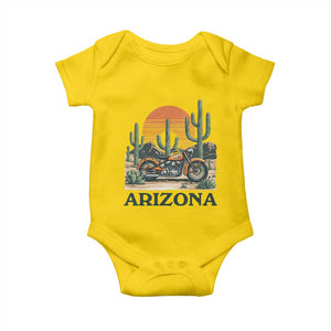 Arizona Motorcycle Baby Onesie Vintage Desert Highway Rider Gift TS12 Daisy Print Your Wear