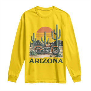 Arizona Motorcycle Long Sleeve Shirt Vintage Desert Highway Rider Gift TS12 Daisy Print Your Wear