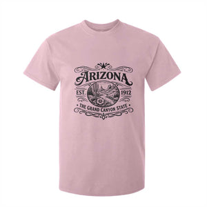 Arizona Desert Wanderlust T Shirt For Kid Vintage Grand Canyon State Est 1912 TS12 Light Pink Print Your Wear