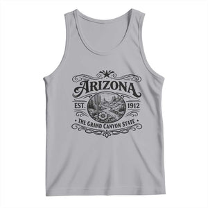 Arizona Desert Wanderlust Tank Top Vintage Grand Canyon State Est 1912 TS12 Athletic Heather Print Your Wear