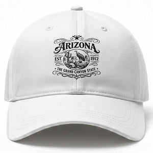 Vintage Arizona Cactus Desert Canyon Western 1912 Baseball Cap TS12 Print Your Wear