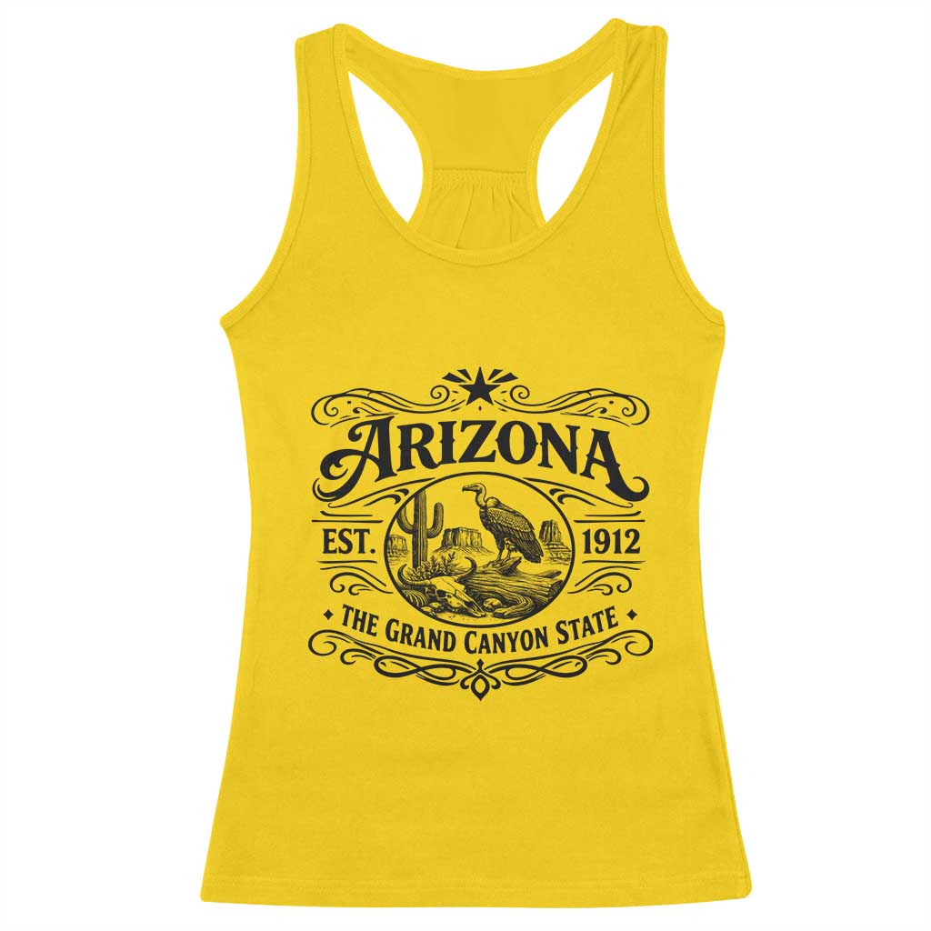 Vintage Arizona Cactus Desert Canyon Western 1912 Racerback Tank Top TS12 Daisy Print Your Wear
