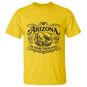 Vintage Arizona Cactus Desert Canyon Western 1912 T Shirt TS12 Daisy Print Your Wear