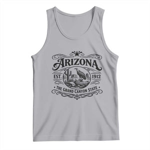 Vintage Arizona Cactus Desert Canyon Western 1912 Tank Top TS12 Athletic Heather Print Your Wear