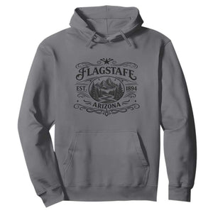 Vintage Flagstaff Landscape Adventure Hoodie Arizona Gift TS12 Charcoal Print Your Wear